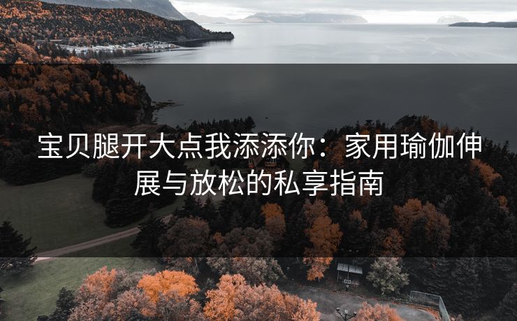 宝贝腿开大点我添添你：家用瑜伽伸展与放松的私享指南